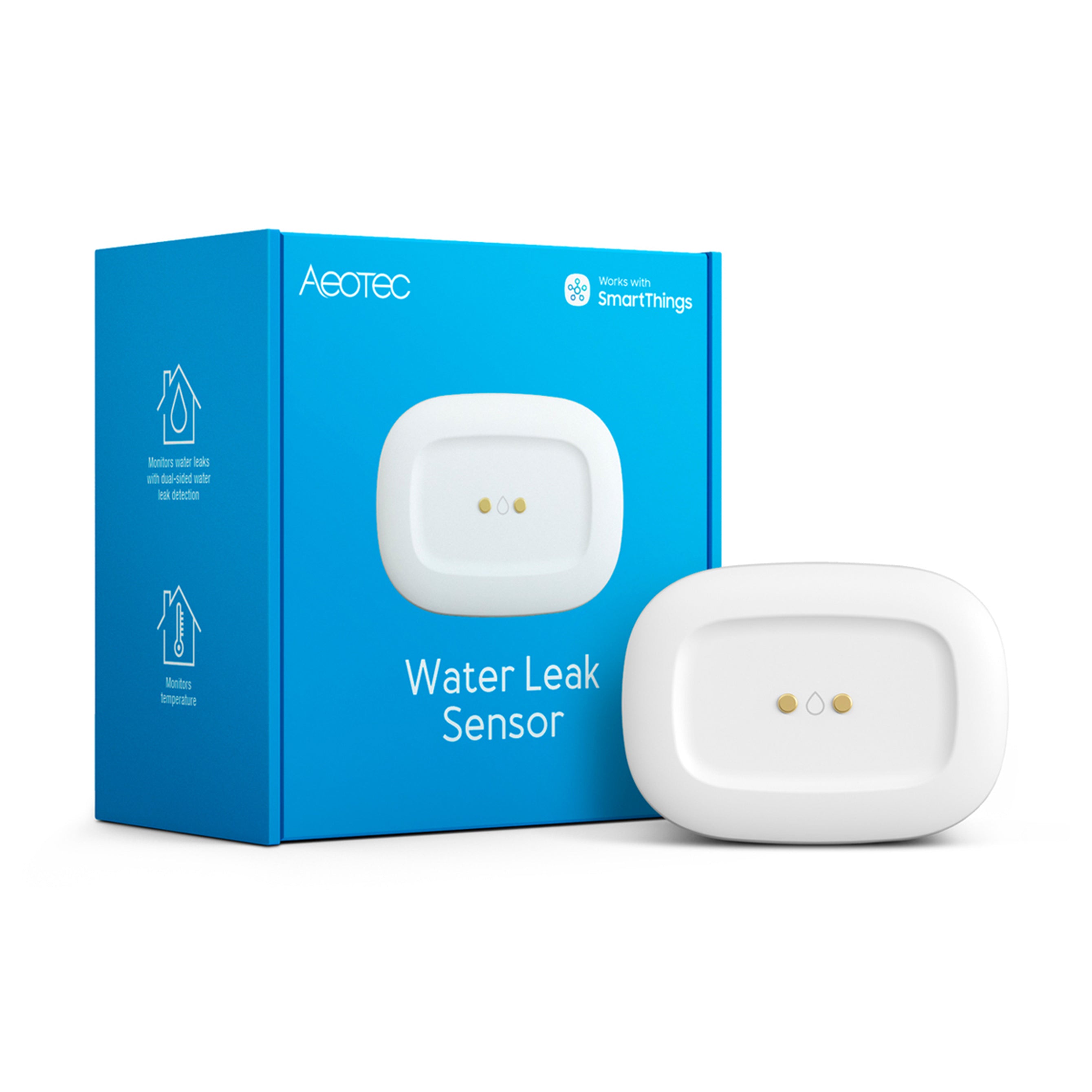Aeotec Water Leak Sensor | Zigbee SmartThings