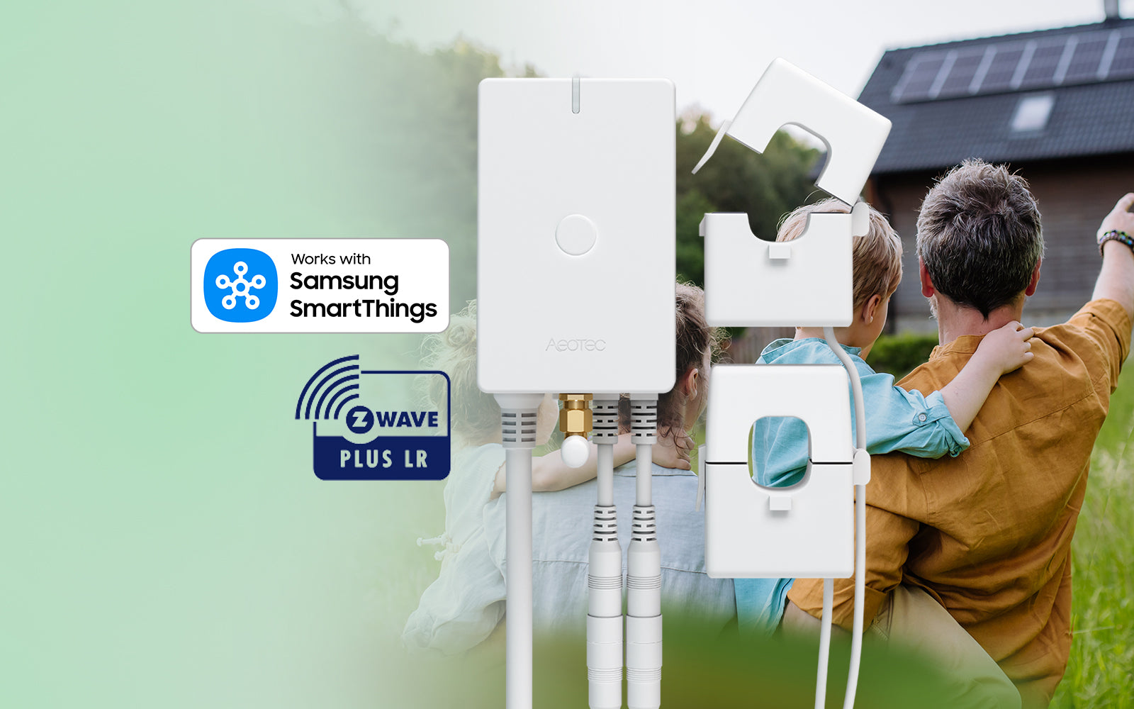 Aeotec Home Energy Meter 8 works with samsung smartthings zwave  lifestyle
