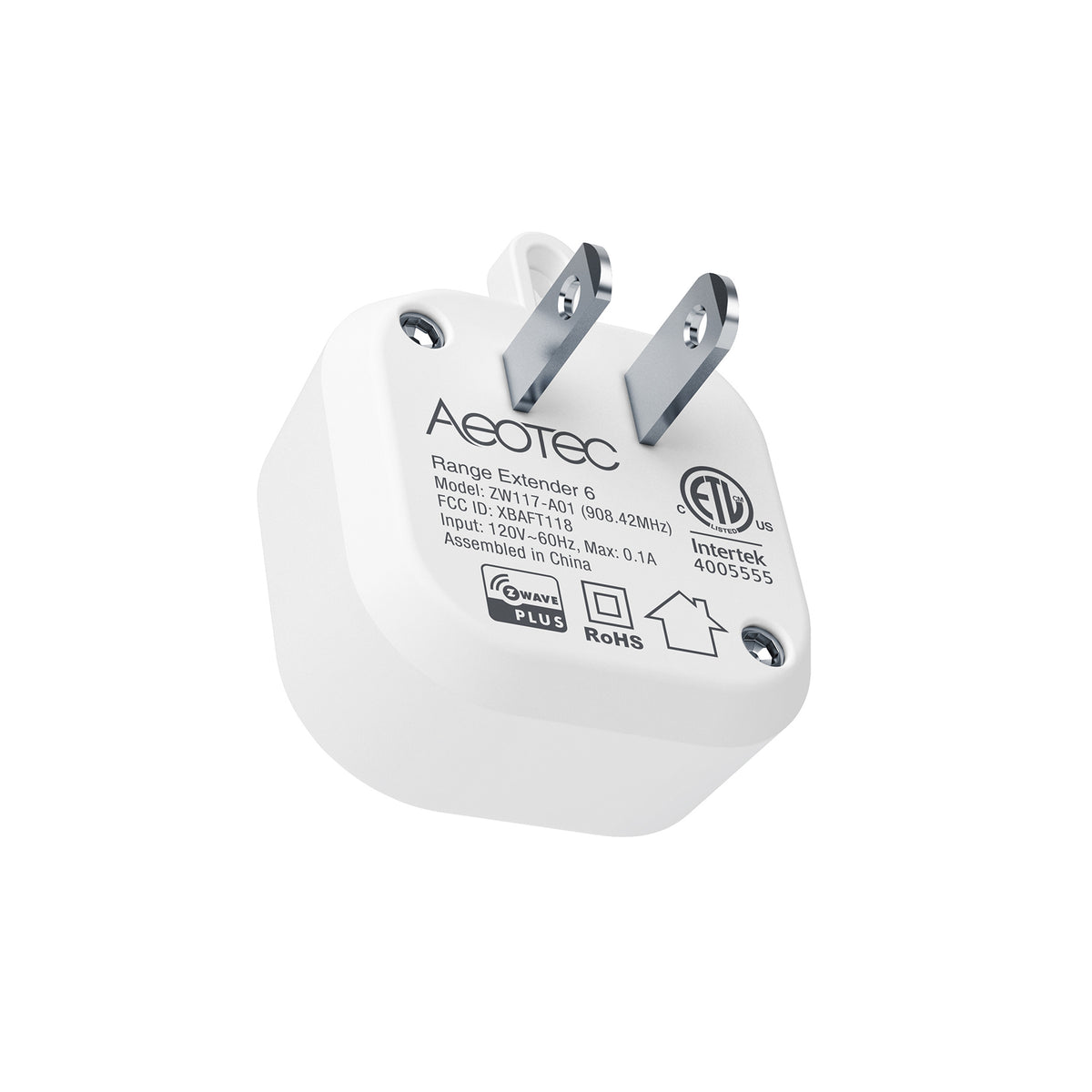 Aeotec Range Extender 6: Universal Z-Wave Plus Signal Booster